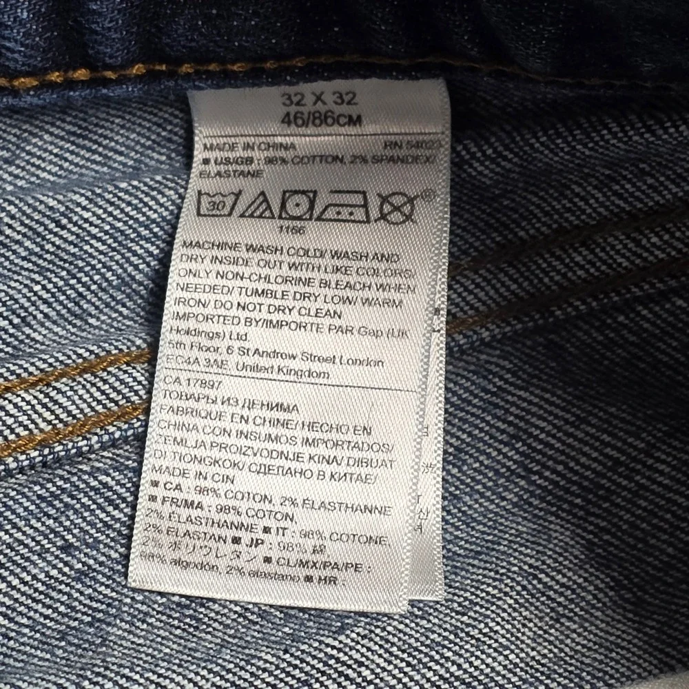 Banana Republic‎ Slim Fit Jeans  Men's Size 32x32 Medium Wash Denim Distressed